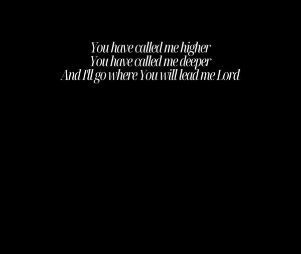 Called Me Higher - Worship Lyrics T-Shirt