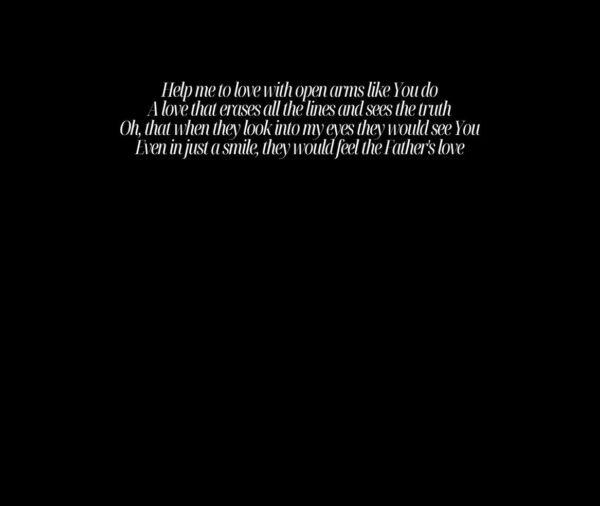 For The One - Worship Lyrics T-Shirt