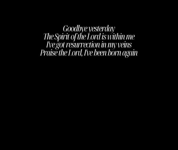 Goodbye Yesterday 2 - Worship Lyrics T-Shirt