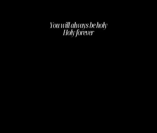 Holy Forever - Worship Lyrics T-Shirt