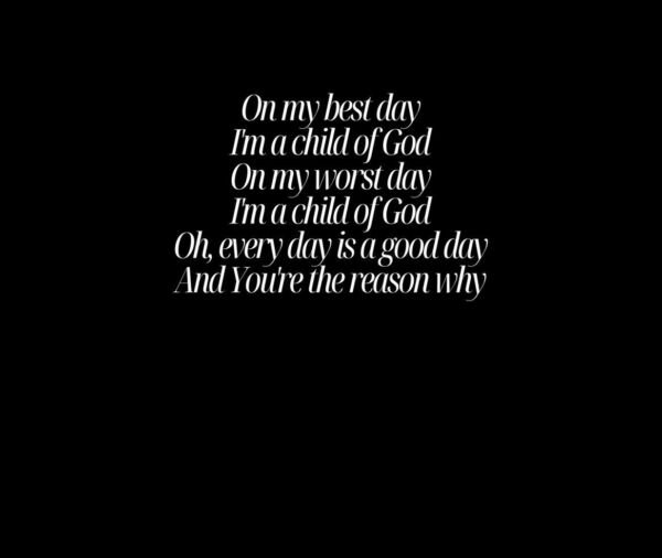 I'm So Blessed 2 - Worship Lyrics T-Shirt