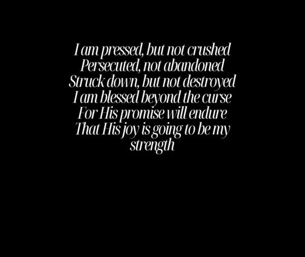 Trading My Sorrows - Worship Lyrics T-Shirt